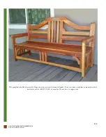 Preview for 6 page of Forever Redwood ALAN'S ENGRAVED WOOD BENCH Assembly Instructions Manual