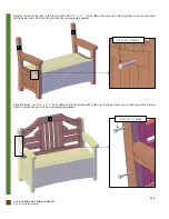 Preview for 7 page of Forever Redwood ALAN'S REDWOOD STORAGE BENCH Assembly Instructions Manual