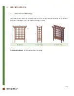 Preview for 4 page of Forever Redwood ANNAPOLIS GARDEN ARBOR BENCH Manual