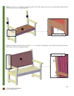 Preview for 5 page of Forever Redwood ANNAPOLIS REDWOOD BENCH Assembly Instructions Manual