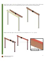 Preview for 6 page of Forever Redwood Arched Open Sky Pergolas Assembly Instructions Manual