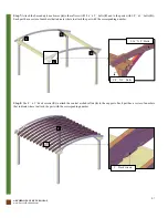 Preview for 8 page of Forever Redwood Arched Open Sky Pergolas Assembly Instructions Manual