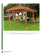 Preview for 10 page of Forever Redwood Arched Open Sky Pergolas Assembly Instructions Manual