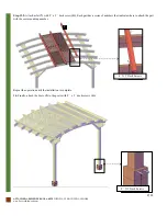 Предварительный просмотр 12 страницы Forever Redwood ARCHED PERGOLA KIT Assembly Instructions Manual