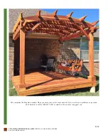 Предварительный просмотр 13 страницы Forever Redwood ARCHED PERGOLA KIT Assembly Instructions Manual