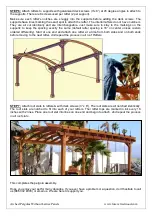 Preview for 5 page of Forever Redwood ARCHED PERGOLAS WITHOUT LATTICE PANELS Assembly Instructions