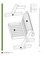 Preview for 4 page of Forever Redwood ARMCHAIR SWINGS Assembly Instructions Manual