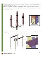 Предварительный просмотр 8 страницы Forever Redwood CUSTUM THE BREEZY SMALL PAVILION Assembly Instructions Manual