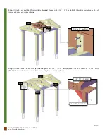 Предварительный просмотр 11 страницы Forever Redwood CUSTUM THE BREEZY SMALL PAVILION Assembly Instructions Manual