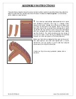 Preview for 2 page of Forever Redwood ENSENADA OTTOMAN Assembly Instructions