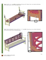 Preview for 6 page of Forever Redwood HANNELL WOODEN GARDEN BENCH Assembly Instructions Manual