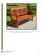 Preview for 8 page of Forever Redwood HANNELL WOODEN GARDEN BENCH Assembly Instructions Manual