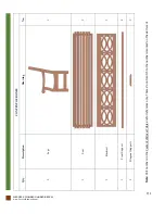 Preview for 2 page of Forever Redwood HENNELL WOODEN GARDEN BENCH Assembly Instructions Manual