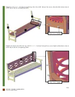 Preview for 5 page of Forever Redwood HENNELL WOODEN GARDEN BENCH Assembly Instructions Manual