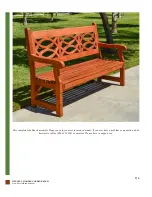 Preview for 7 page of Forever Redwood HENNELL WOODEN GARDEN BENCH Assembly Instructions Manual