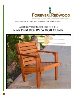 Forever Redwood KARI'S MODERN Assembly Instructions preview