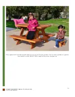 Preview for 7 page of Forever Redwood KID SIZE WOOD PICNIC TABLE Assembly Instructions Manual