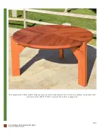 Preview for 5 page of Forever Redwood LISA'S RETRO OUTDOOR PATIO TABLE Assembly Instructions