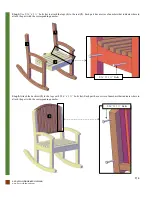 Preview for 5 page of Forever Redwood LUNA WOOD ROCKING CHAIR Assembly Instructions Manual