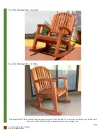 Preview for 7 page of Forever Redwood LUNA WOOD ROCKING CHAIR Assembly Instructions Manual