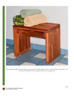 Preview for 5 page of Forever Redwood MAYNARD WOOD SHOWER BENCH Assembly Instructions