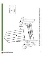 Preview for 4 page of Forever Redwood REDWOOD ADIRONDACK CHAIR Assembly Instructions Manual