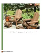 Preview for 6 page of Forever Redwood REDWOOD ADIRONDACK CHAIR Assembly Instructions Manual