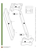 Preview for 4 page of Forever Redwood REDWOOD TRESTLE BENCH Assembly Instructions Manual