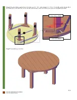 Preview for 4 page of Forever Redwood ROUND OUTDOOR PATIO TABLE Assembly Instructions