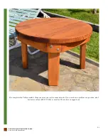 Preview for 6 page of Forever Redwood ROUND SOLID WOOD SIDE TABLE Assembly Instructions Manual