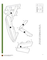 Preview for 3 page of Forever Redwood ROUND WOOD PICNIC BENCH Assembly Instructions