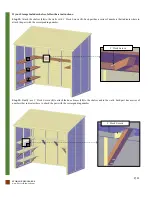 Preview for 12 page of Forever Redwood STORAGE MINI BARNS Assembly Instructions Manual