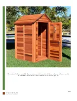 Preview for 13 page of Forever Redwood STORAGE MINI BARNS Assembly Instructions Manual