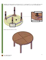 Предварительный просмотр 5 страницы Forever Redwood TERRACE ROUND Assembly Instructions Manual