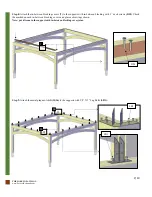 Preview for 11 page of Forever Redwood THE LORETO PAVILION Assembly Instructions Manual