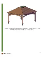 Preview for 16 page of Forever Redwood THE LORETO PAVILION Assembly Instructions Manual