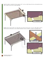 Preview for 8 page of Forever Redwood THE MONTVALE PERGOLAS Assembly Instructions Manual