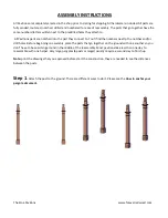 Preview for 3 page of Forever Redwood THE STOA PAVILIONS Assembly Instructions Manual