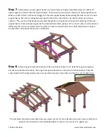 Preview for 7 page of Forever Redwood THE STOA PAVILIONS Assembly Instructions Manual