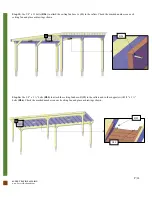 Preview for 15 page of Forever Redwood THE SUNSET PATIO PAVILION Assembly Instructions Manual