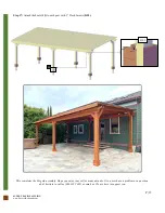 Preview for 16 page of Forever Redwood THE SUNSET PATIO PAVILION Assembly Instructions Manual