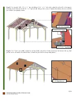 Preview for 15 page of Forever Redwood THE THICK TIMBER TOLEDO WOOD PAVILION Assembly Instructions Manual