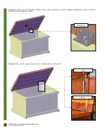 Preview for 6 page of Forever Redwood TRADITIONAL WOODEN STORAGE BENCH Assembly Instructions Manual