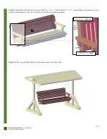 Preview for 11 page of Forever Redwood XL BENCH Assembly Instructions Manual