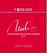 Preview for 1 page of FOREVER 5900495829870 User Manual