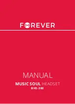 FOREVER BHS-300 Manual предпросмотр