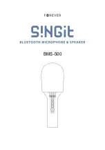 FOREVER SingIt BMS-500 Quick Start Manual preview