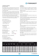 Preview for 7 page of Forgast FG00408 Instruction Manual