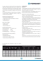 Preview for 11 page of Forgast FG00408 Instruction Manual