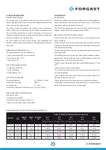 Предварительный просмотр 15 страницы Forgast FG00408 Instruction Manual